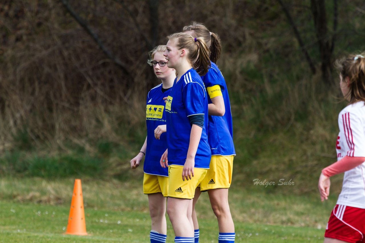 Bild 243 - B-Juniorinnen Tus Tensfeld - TSV Gnutz o.W. : Ergebnis: 1:3